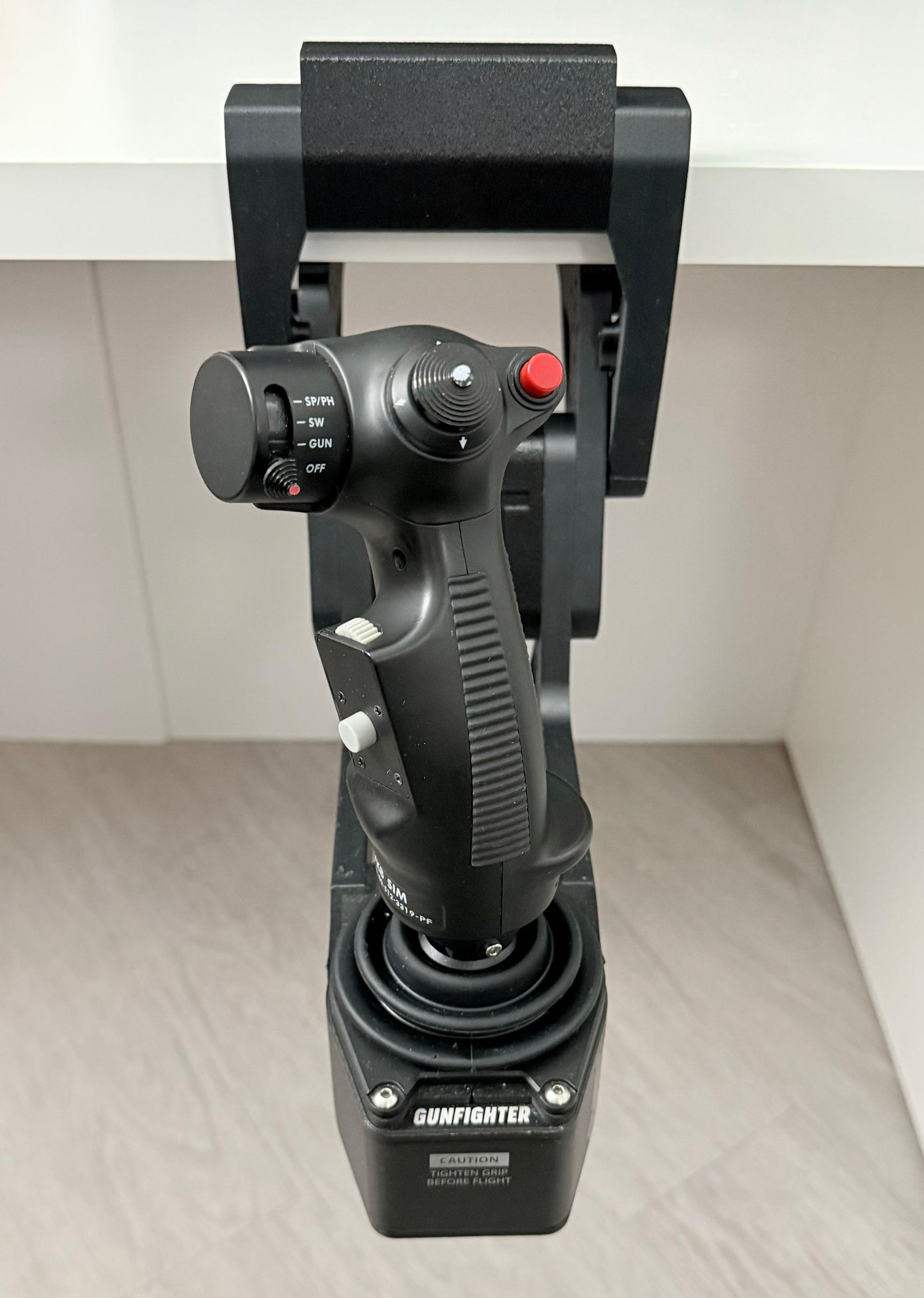 BlackWidow Stowaway Stick Mount for VKB-Gunfighter