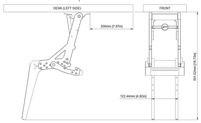 BlackWidow Stowaway Mount for TWCS